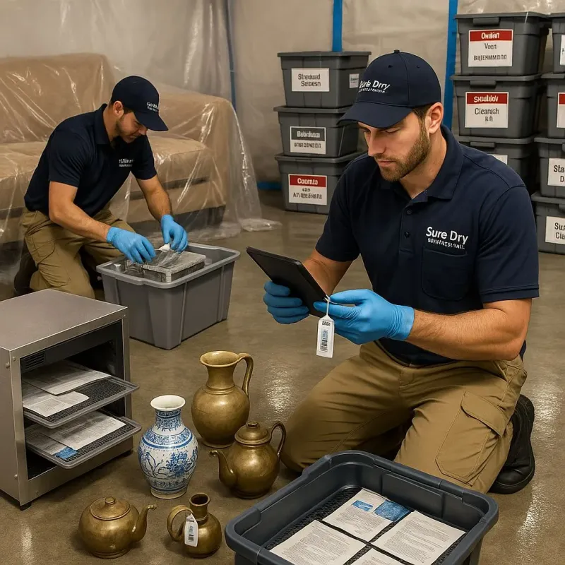 Content Protection and Restoration process in Lepanto, AR